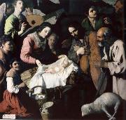 Francisco de Zurbaran The adoration of the shepherd France oil painting artist